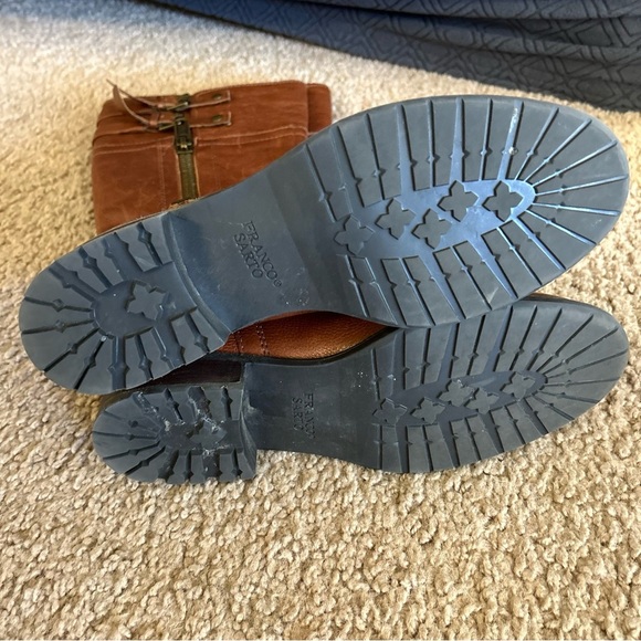 Franco Sarto | Poet Riding Boots in Brandy - Picture 5 of 7